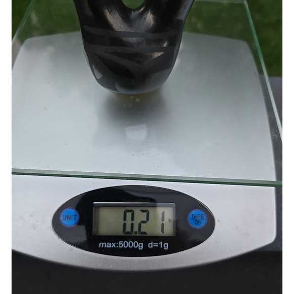 Santa Clara Pottery Matte on Black Wedding Vase P Tafoya 3"h x 3"w Phyllis - Picture 15 of 15